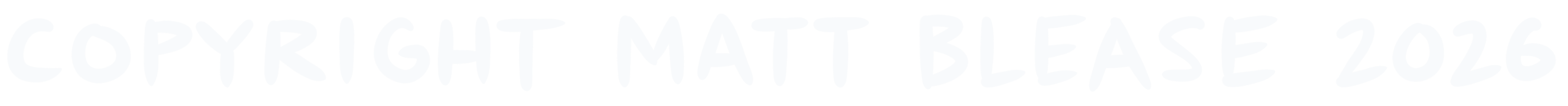 Copyright Matt Blease 2026